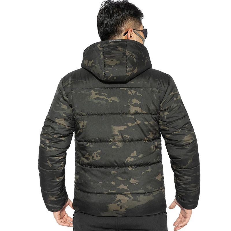 

Camo Tactical Parkas Men Winter Military Light Weight Warm Hooded Jackets Outdoor Camouflage Hunting Parka Coats Big Size 5XL