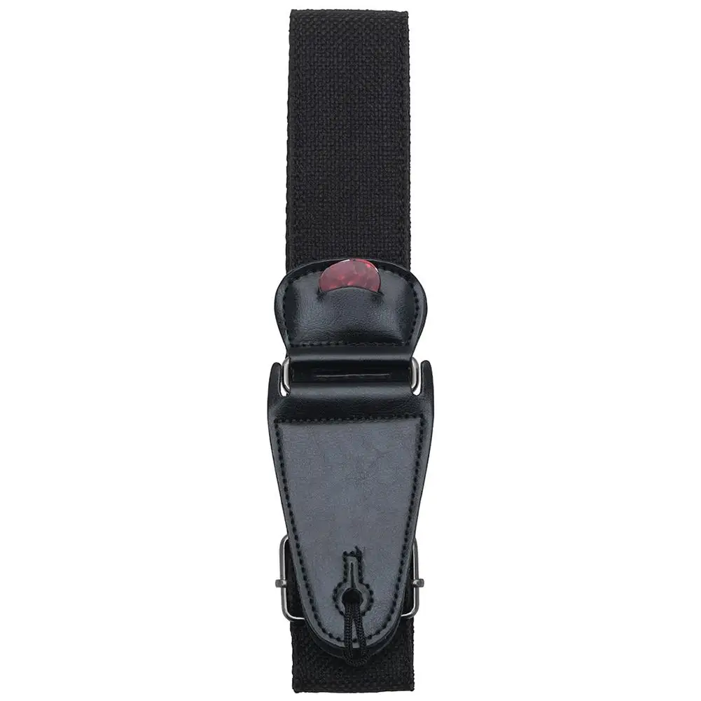 

Ремень для гитары, черные ремни, регулируемые ремни для гитары из хлопка и льна с держателями для гитары