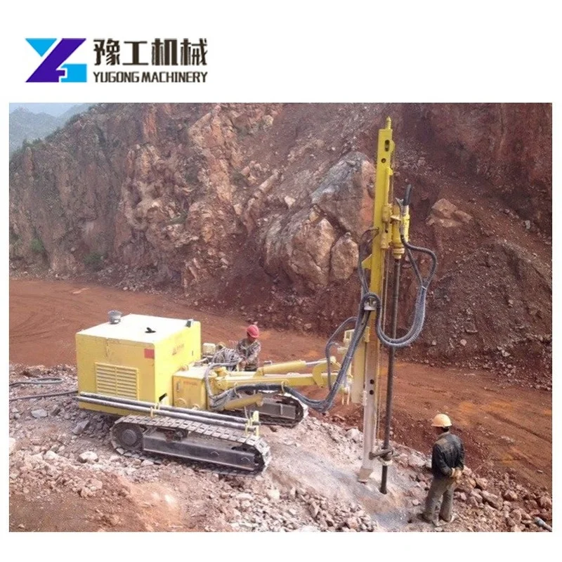 Гусеничная установка для ударного бурения YUGONG вниз