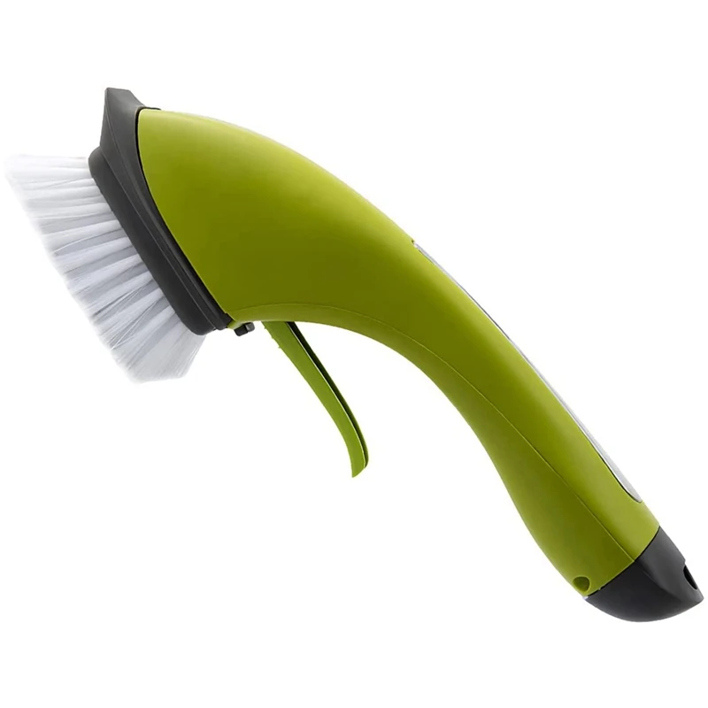 

Креативная Нескользящая длинная ручка, автоматически добавляет моющее средство и распылитель воды, щетка для чистки варочной поверхности, ...