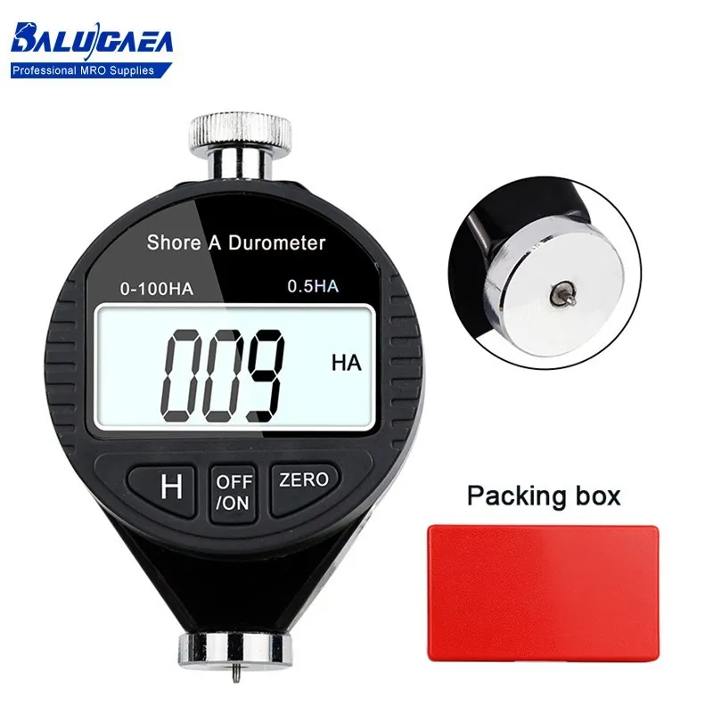 

0-100HA Digital Shore Durometer Sclerometer Rubber Hardness Tester Meter Paragraph Measuring Tools