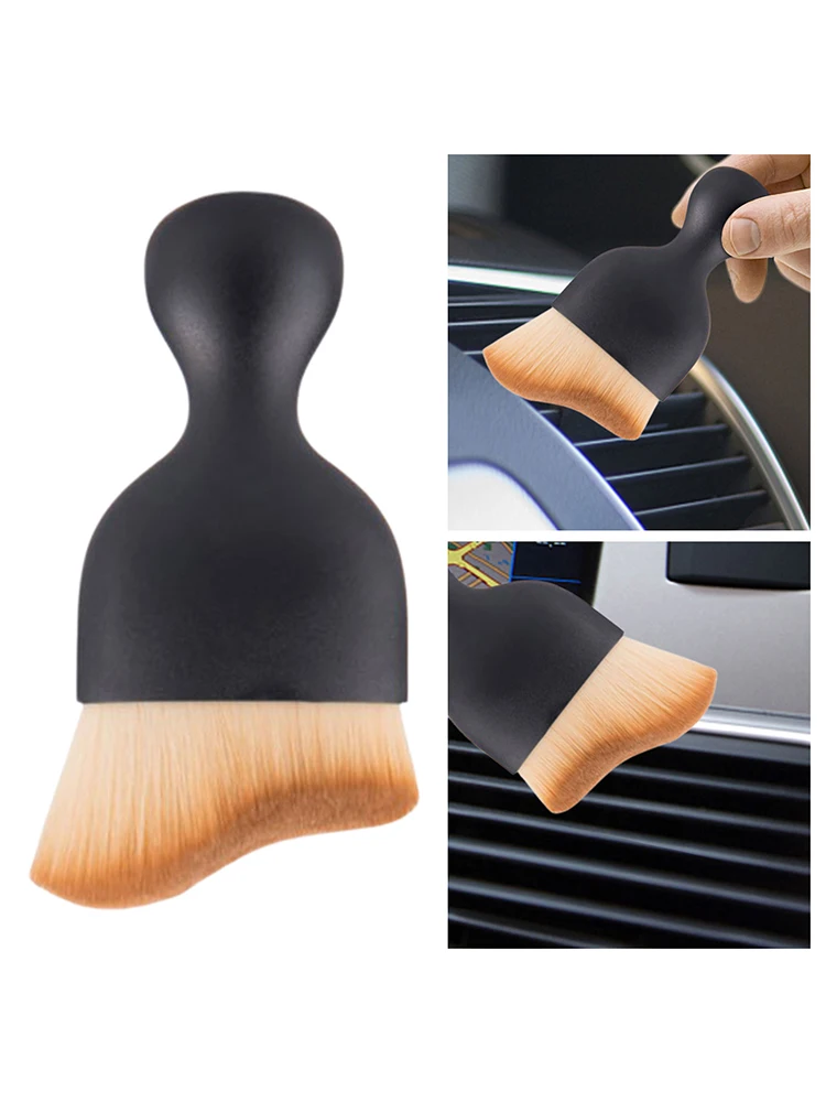 

Car Curved Brushes Washing Soft Brush for Car Interiors Homes Offices Exterior Cleaning Detail Tools Auto Accessories
