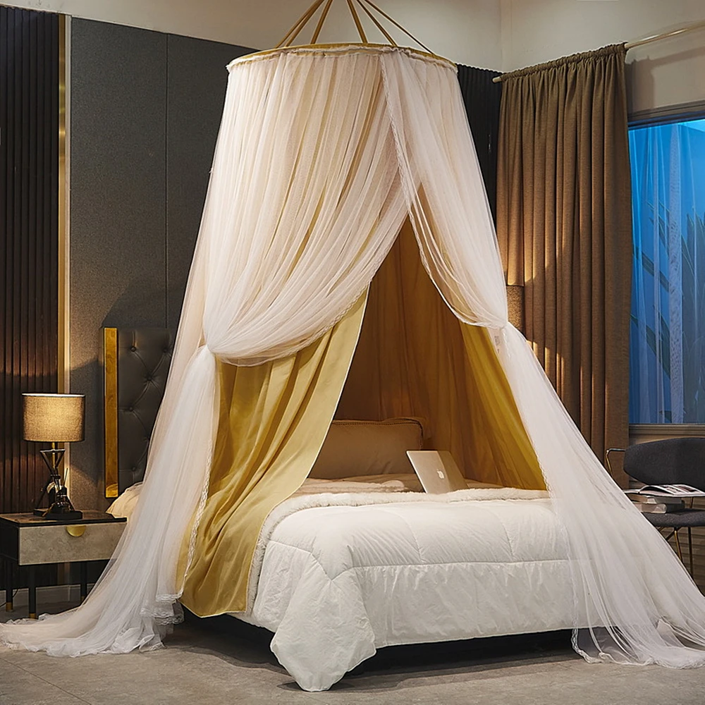 

Москитная сетка для всех кроватей, белая сетка для девочек, подвесная сетка для односпальных и двуспальных кроватей, гамаки, кроватки, идеально подходит для спальни