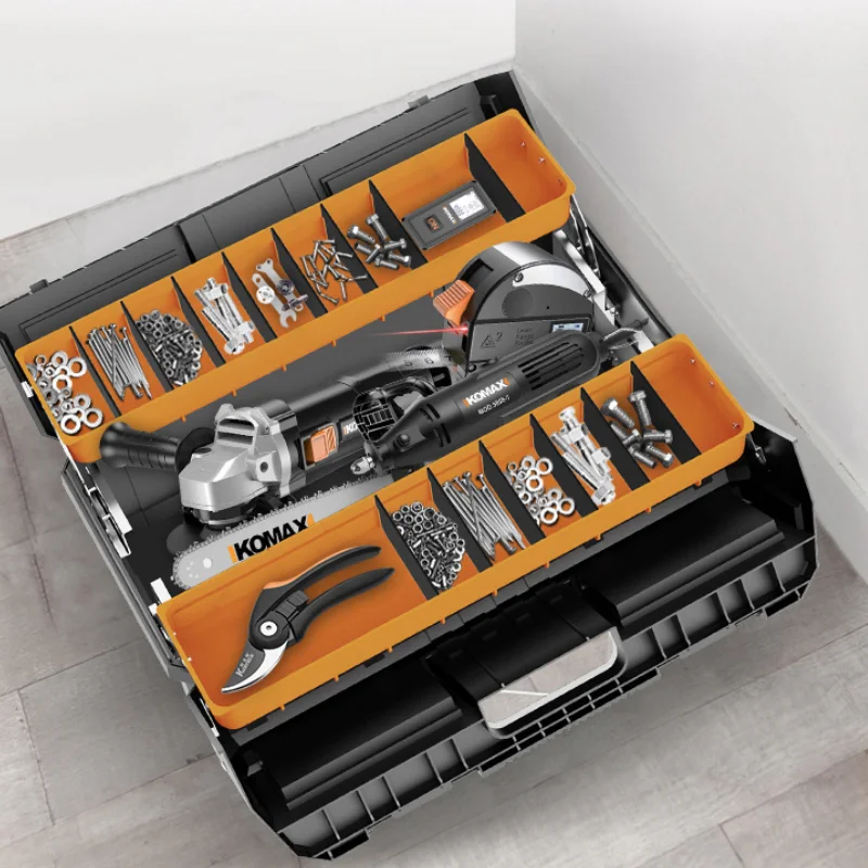 Electrician Tool Box Garage Mechanical Profesional Portable Complete Tool Case Motorcycle Caisse A Outils Tools Packaging XR1231
