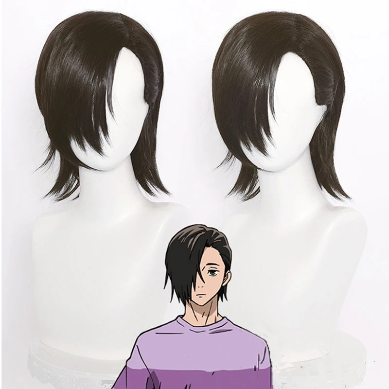 

Парик для косплея джутсу кайсена, термостойкий парик для косплея йошино Джунпей из синтетических волос для аниме/Вечеринки/Хэллоуина