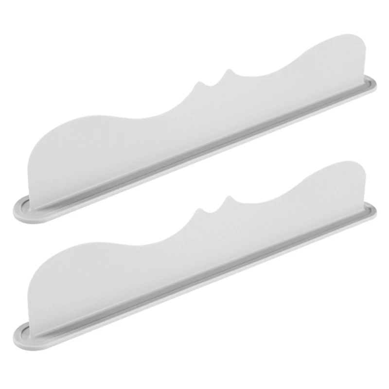 

2X Silicone Sink Baffle Plate Household Sink Sink Kitchen Pool Splash-Proof Water Barrier Baffle Sink Waterproof Board
