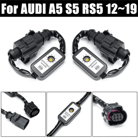 Динамический поворотный индикатор для Audi A5 S5 RS5 2012-2019, светодиодный задний фонарь, дополнительная деталь, индикатор жгута, левый и правый задний фонарь