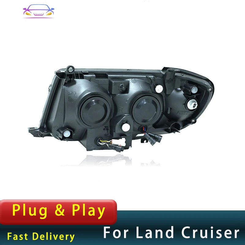 Автомобильная фара для Toyota Land Cruiser 1998-2007 LC100 головного света улучшенная модель DRL