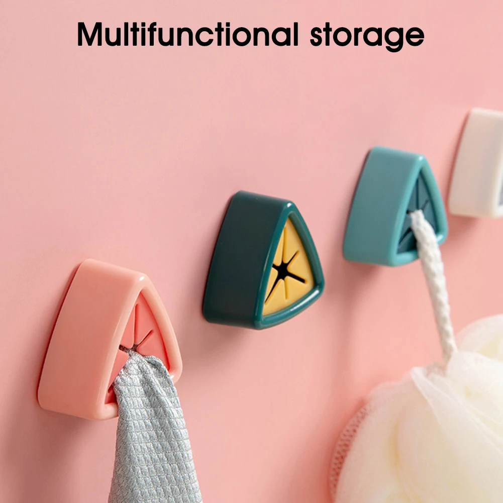 

1Pc Towel Storage Racks Adhesive Dishcloth Holder Organizer Cleaning Hook Wash Cloth Clip Bathroom Kitchen Tool Accessories