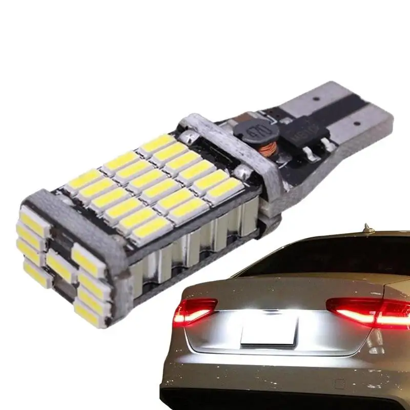 

Third Brake Light LED Brilliant W16w LED Brake Lights Error Free 45smd-4014 Chipsets Cargo Lights For Cars/Truck