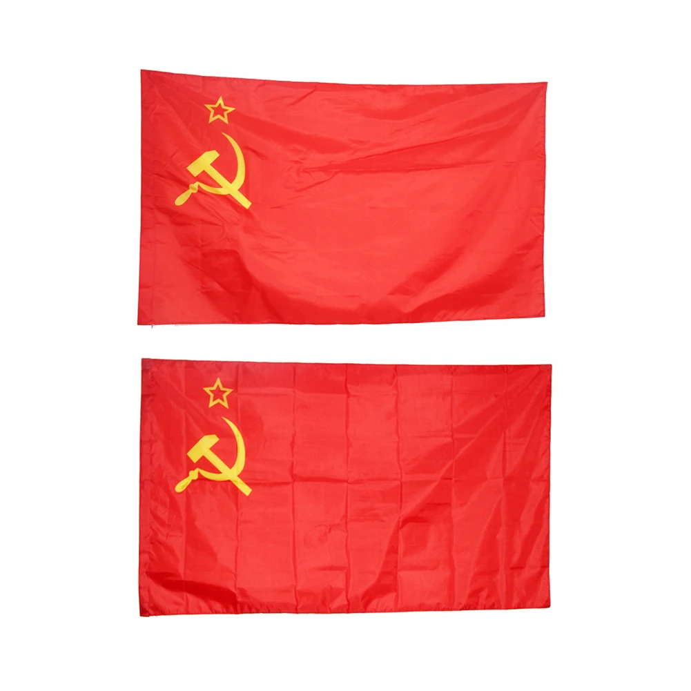

CCCP Red Flag Union of Soviet Socialist Republics Indoor Outdoor USSR Country Russian Patio Wall Roof Banner Decoration Flags