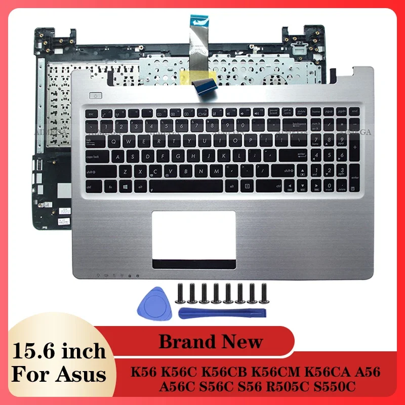 Новый верхний чехол для упора рук ноутбука американская клавиатура Asus K56 K56C K56CB