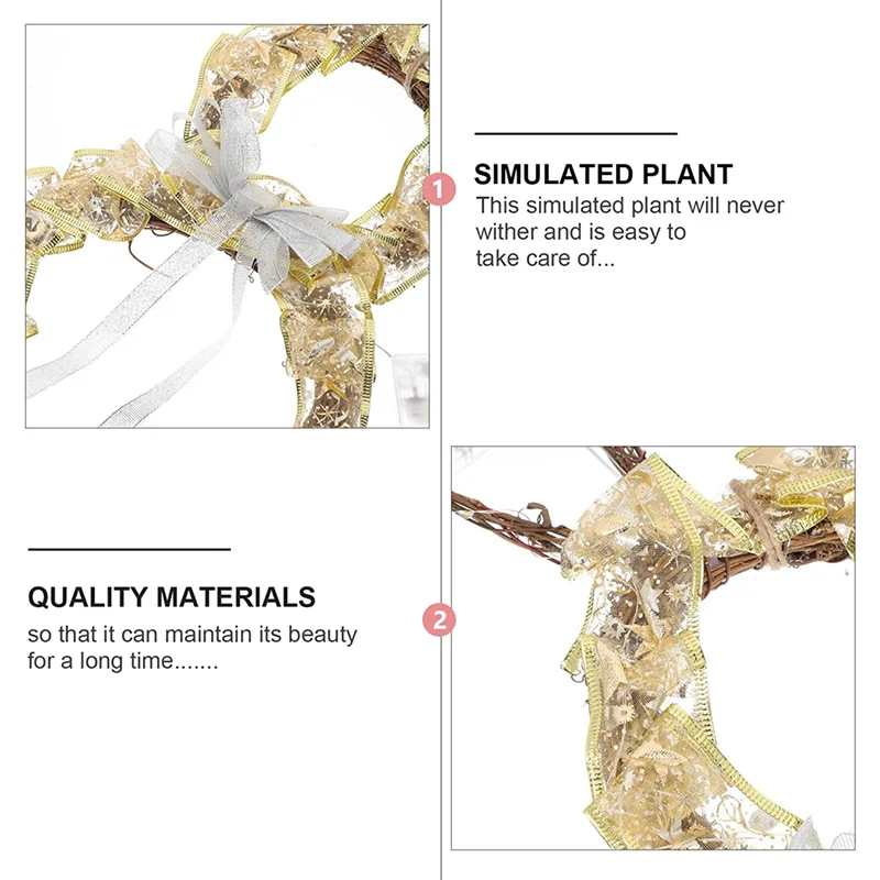 Красочный Пасхальный венок зайчик сделай сам из складного ротанга семейное