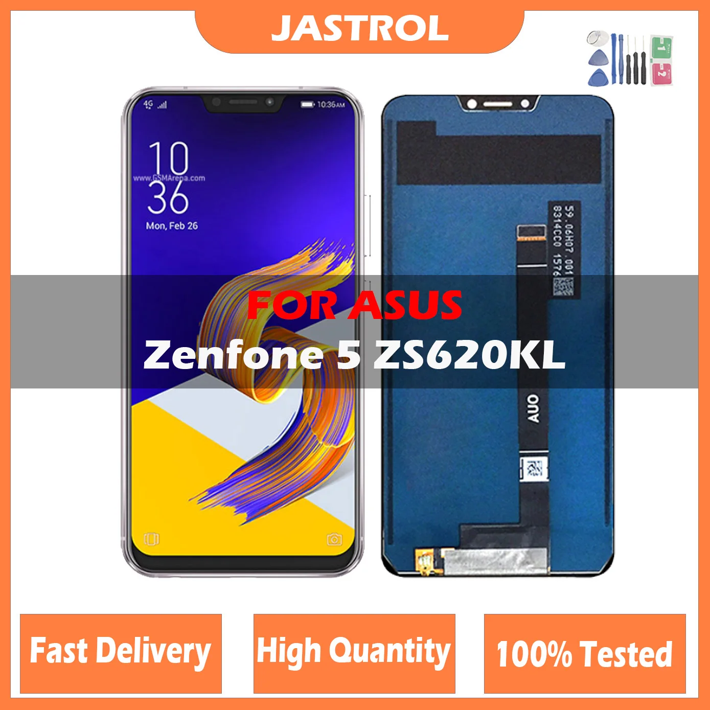 ЖК-дисплей для Asus Zenfone 5 2018 Series ZE620KL, ЖК-дисплей, сенсорный экран, дигитайзер в сборе, запасные части для ASUS 5z ZS620KL