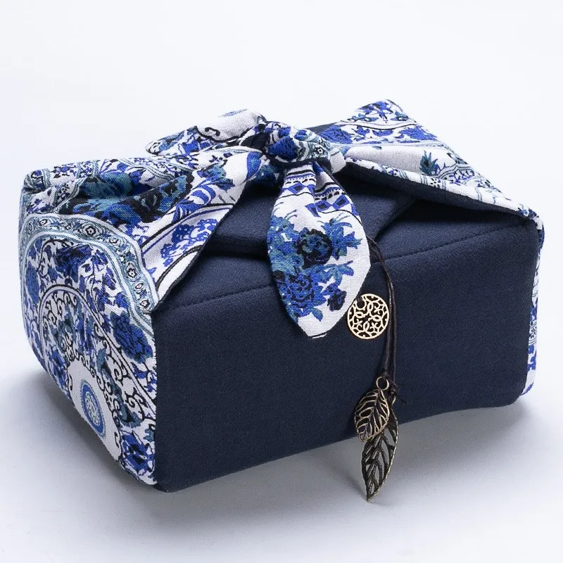 

Хлопковая сумка для хранения чайного сервиза