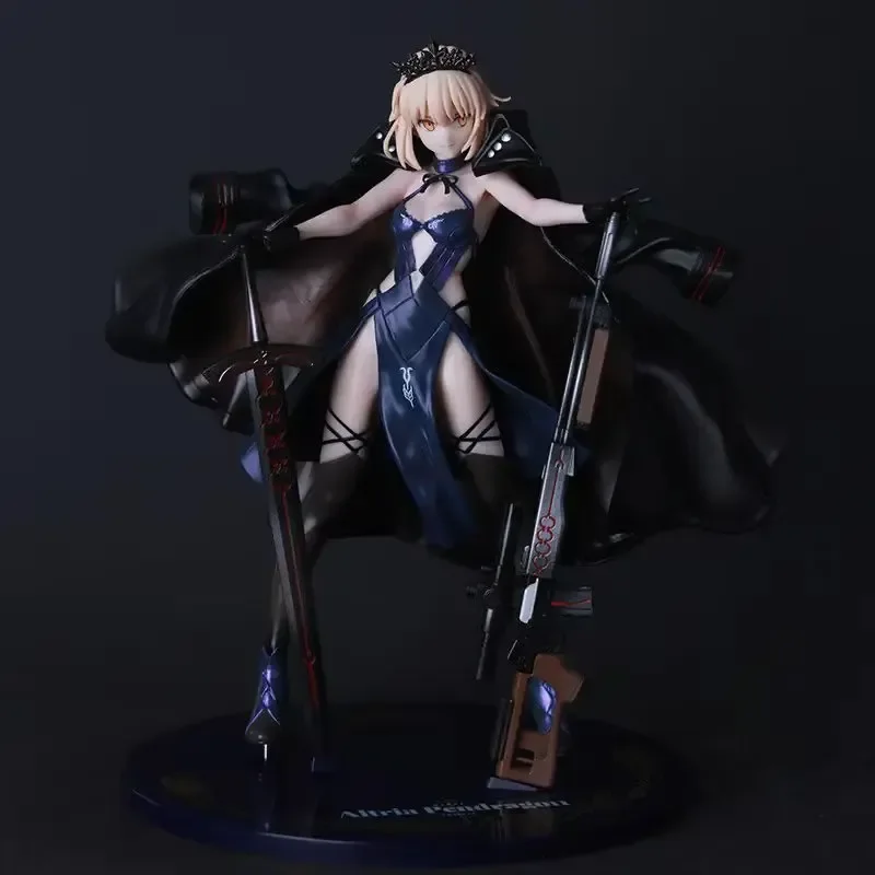 Фото Фигурка Black Saber Alter Rider Form из Fate Stay Night, модель аниме-персонажа, настольное украшение, подарок-сюрприз №3