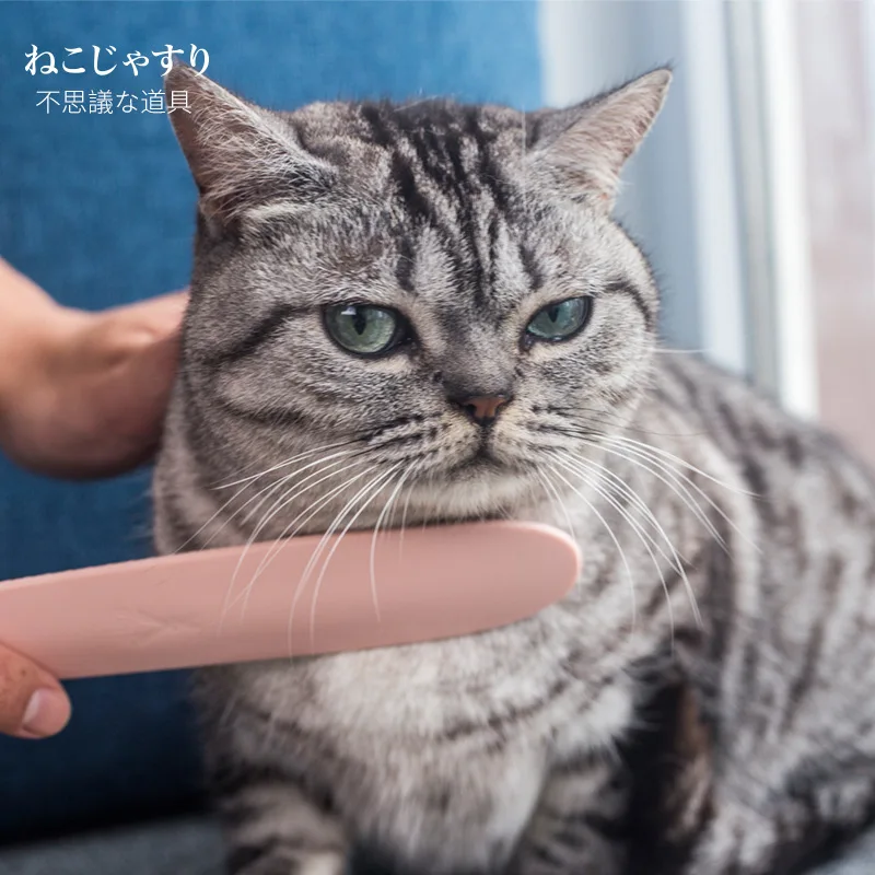 

Расческа для кошачьего языка, расческа для удаления кошачьего шерсти, расческа для домашних животных, товары для домашних животных оптом от производителей