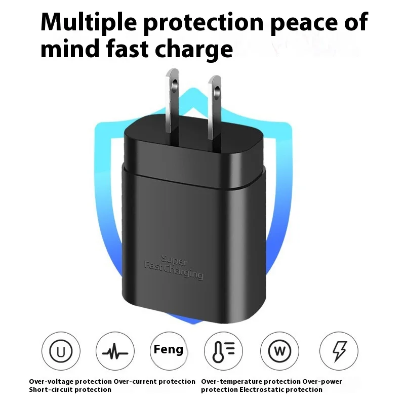 Супер Быстрое Зарядное Устройство Eoenkk 25 Вт Usb Type C С Вилкой