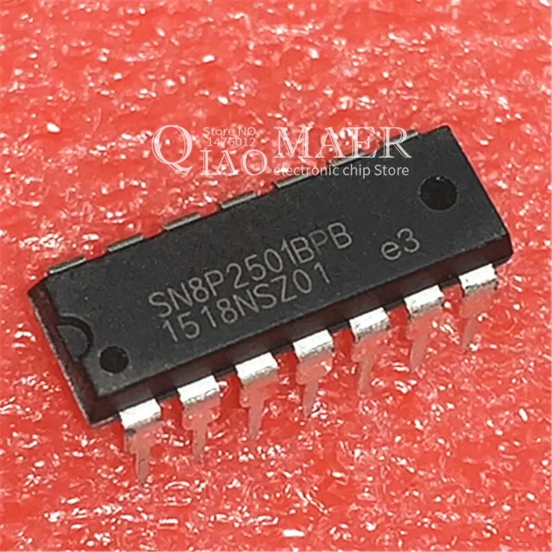 

1PCS/LOT SN8P2501B SN8P2501 SN8P2501BPB DIP-14