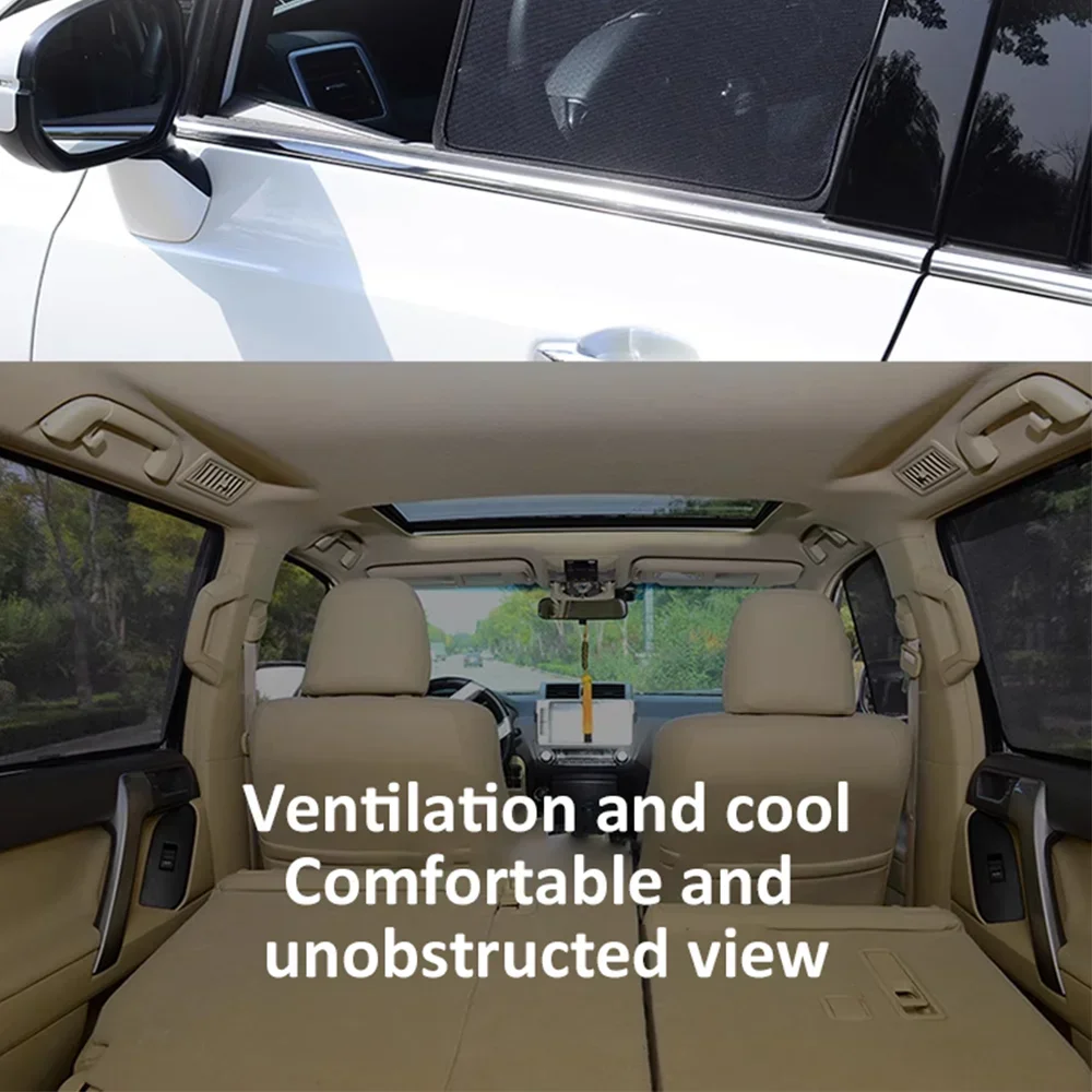 Фото Солнцезащитные сетки на окна автомобиля для Haval V7 B26 2025 2026 2027: Защита от солнца и УФ-лучей №3