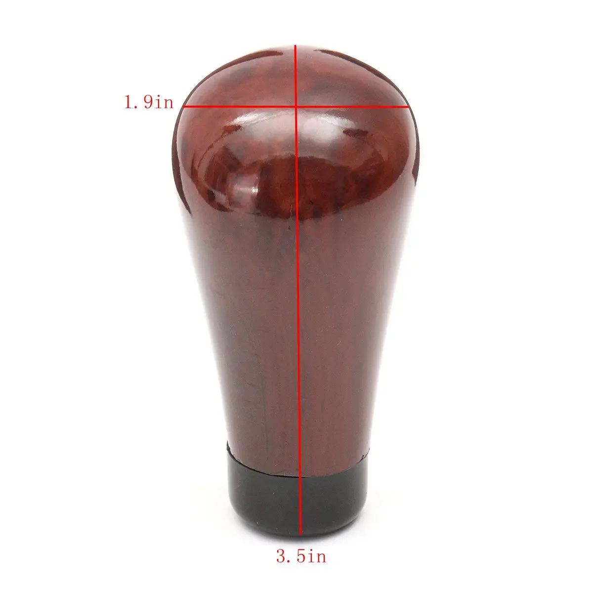 Универсальная ручная ручка переключения передач из коричневого ореха уровень M8