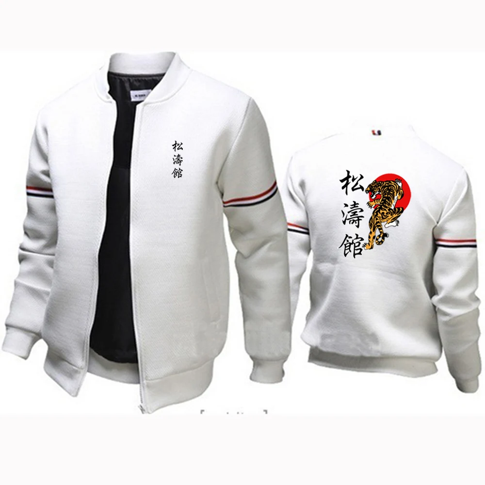 

Shotokan Karate 2023 Printing Fashionable Men's New Flight Jacket Round Collar Solid Cotton Long Sleeves Tracksuits Coat top