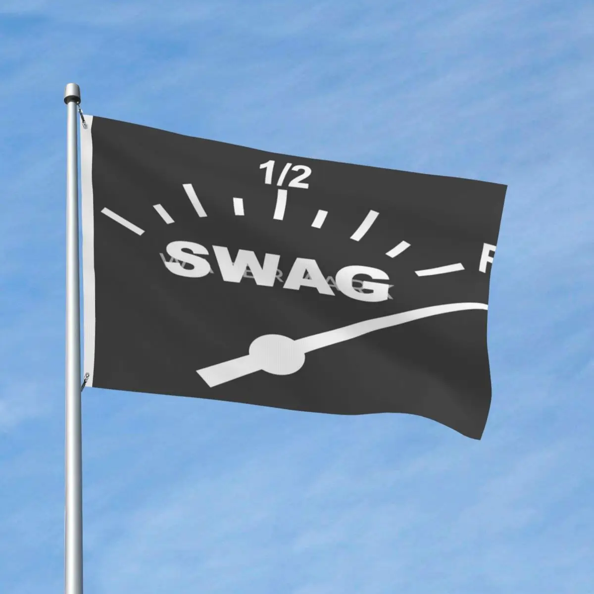 

SWAG Калибр декор с флагами полиэфирный материал легко повесить выцветающий нежный драпировочный