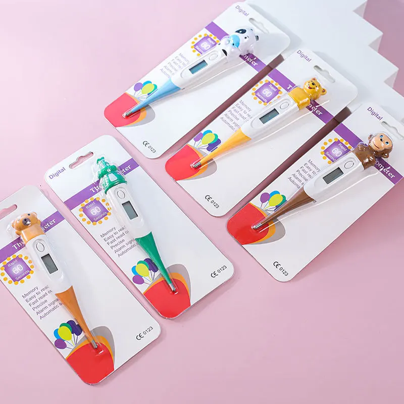 Медицинский Цифровой Детский Взрослый питомец мягкий гибкий наконечник Милая