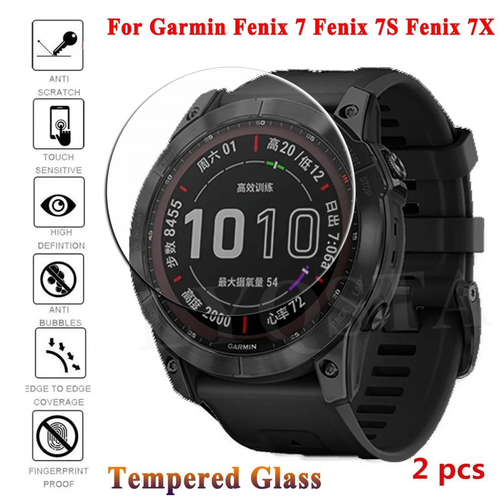 

2 шт., HD-экран для Garmin Fenix 7 7S 7X 6 6S 6X Pro 5