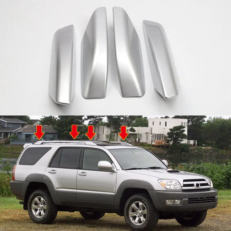 

4 шт., защитные накладки на крышу для Toyota 4runner 2003 2004 2005 2006 2007 2008 2009