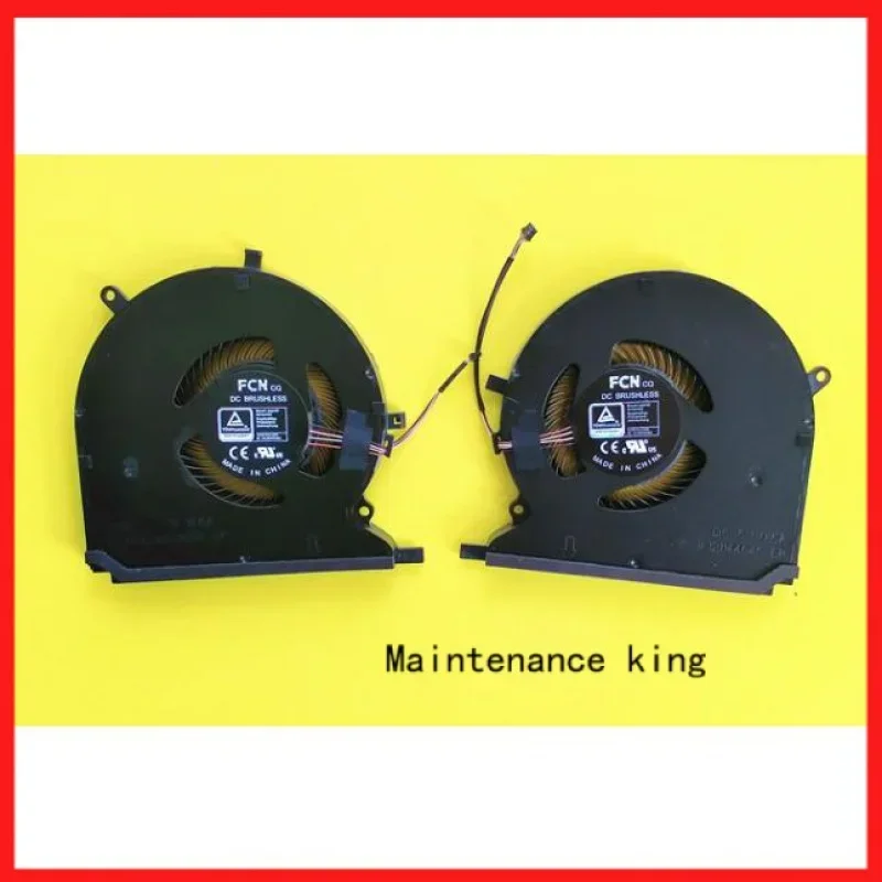 Новый вентилятор охлаждения процессора и графического для Razer Blade 14 RZ09-0370 RZ09-0370CEA3