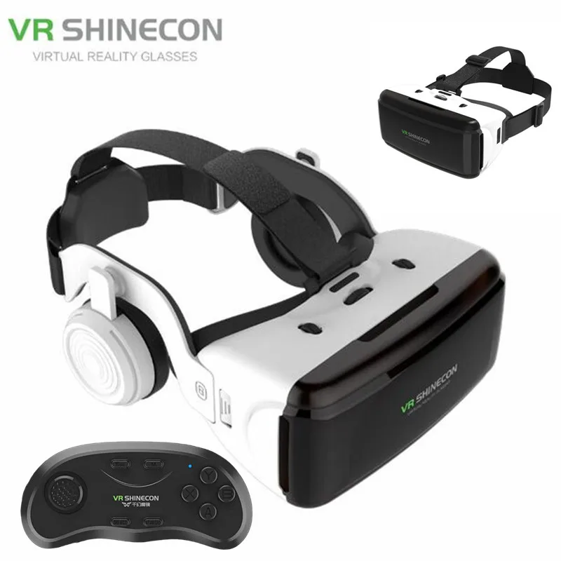 

Original VR Virtual Reality 3D Glasses Box Stereo VR Google Cardboard Headset Helmet for IOS Android Smartphone,Wireless Rocker