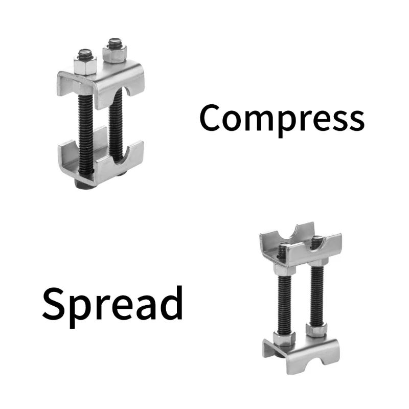 094D 2 шт. винтовая пружина 2-сторонняя регулируемая пружинная прокладка из