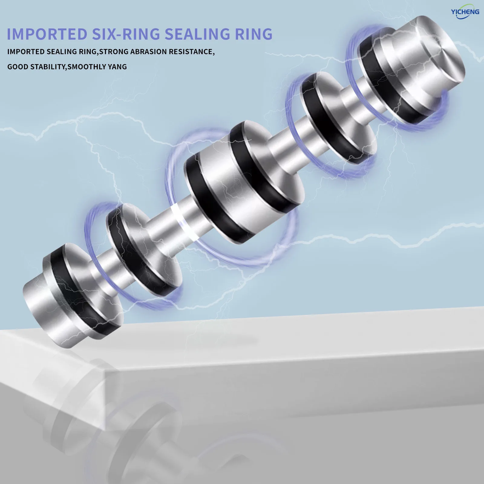 Пневматический электромагнитный клапан YICHENG PNEUMATIC 3-ходовой 2-позиционный