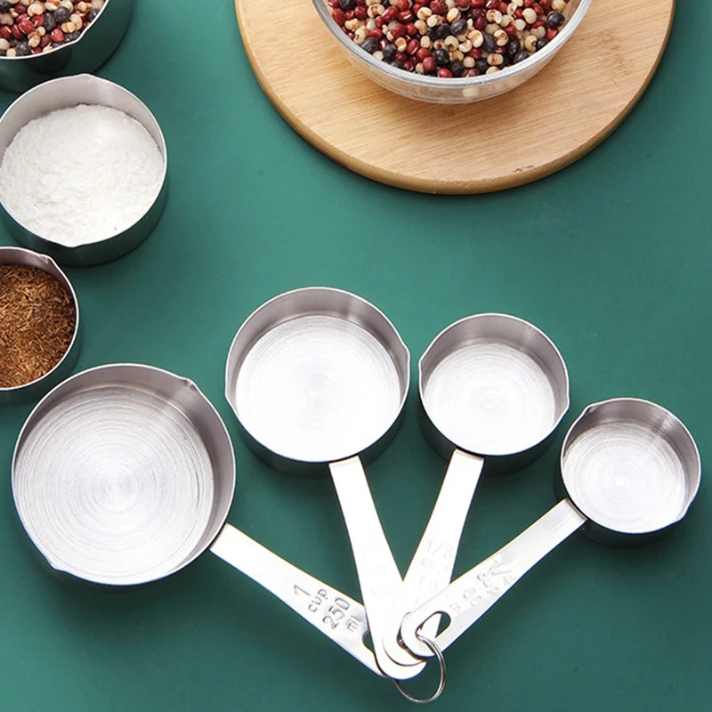 Мерная Ложка для выпечки из нержавеющей стали 4 шт.