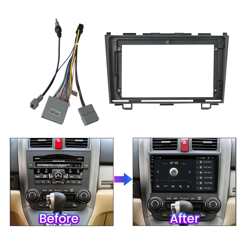 Автомобильная стереосистема NAVIFANS для Honda CR-V 2006-2012 сменный комплект