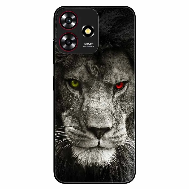 Чехол для смартфона ZTE Blade A73 4G черный мягкий силиконовый чехол из ТПУ Axon 50 Lite / V50