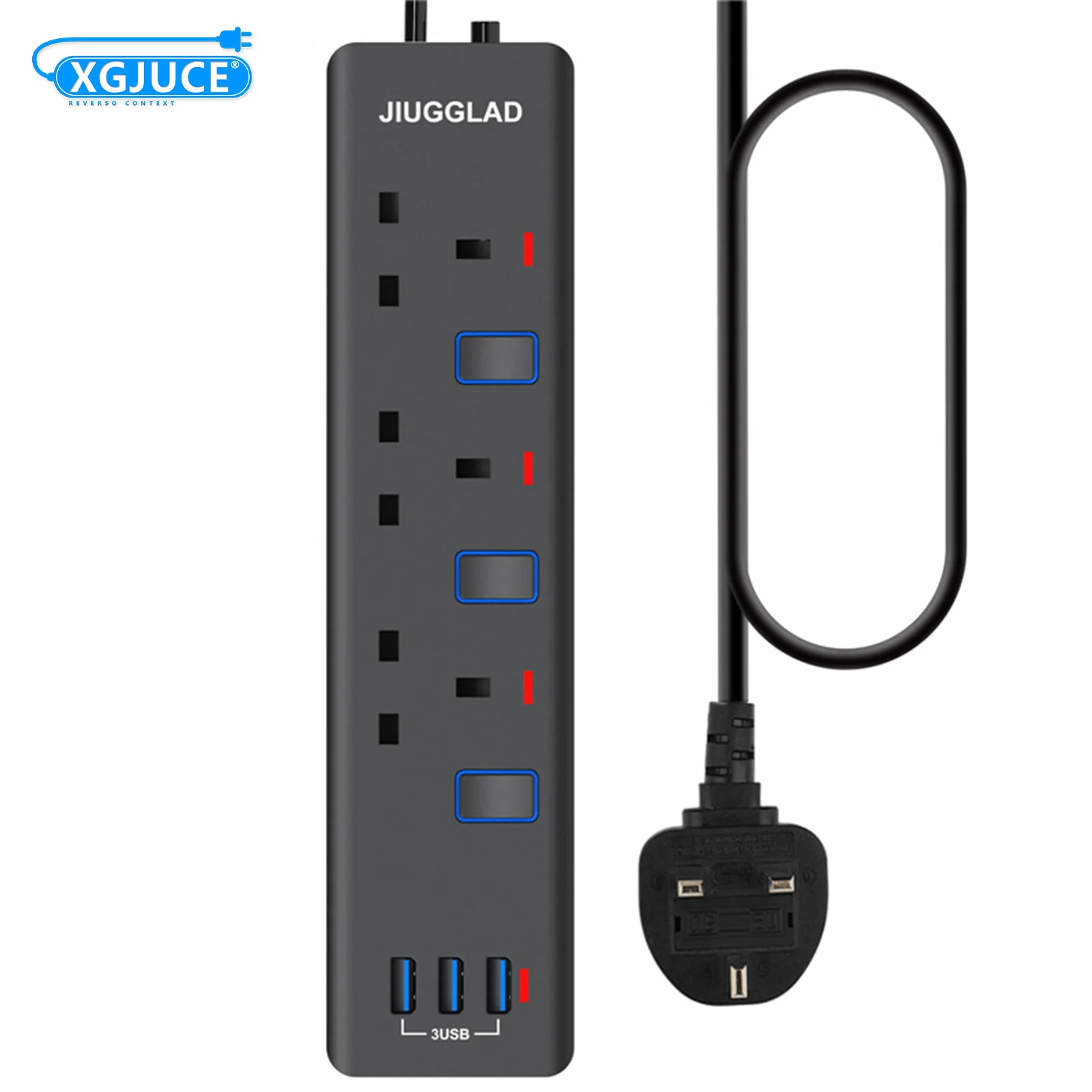 

Сетевой фильтр, 3USB-порта, 1,8 А, 13 а, 250 В