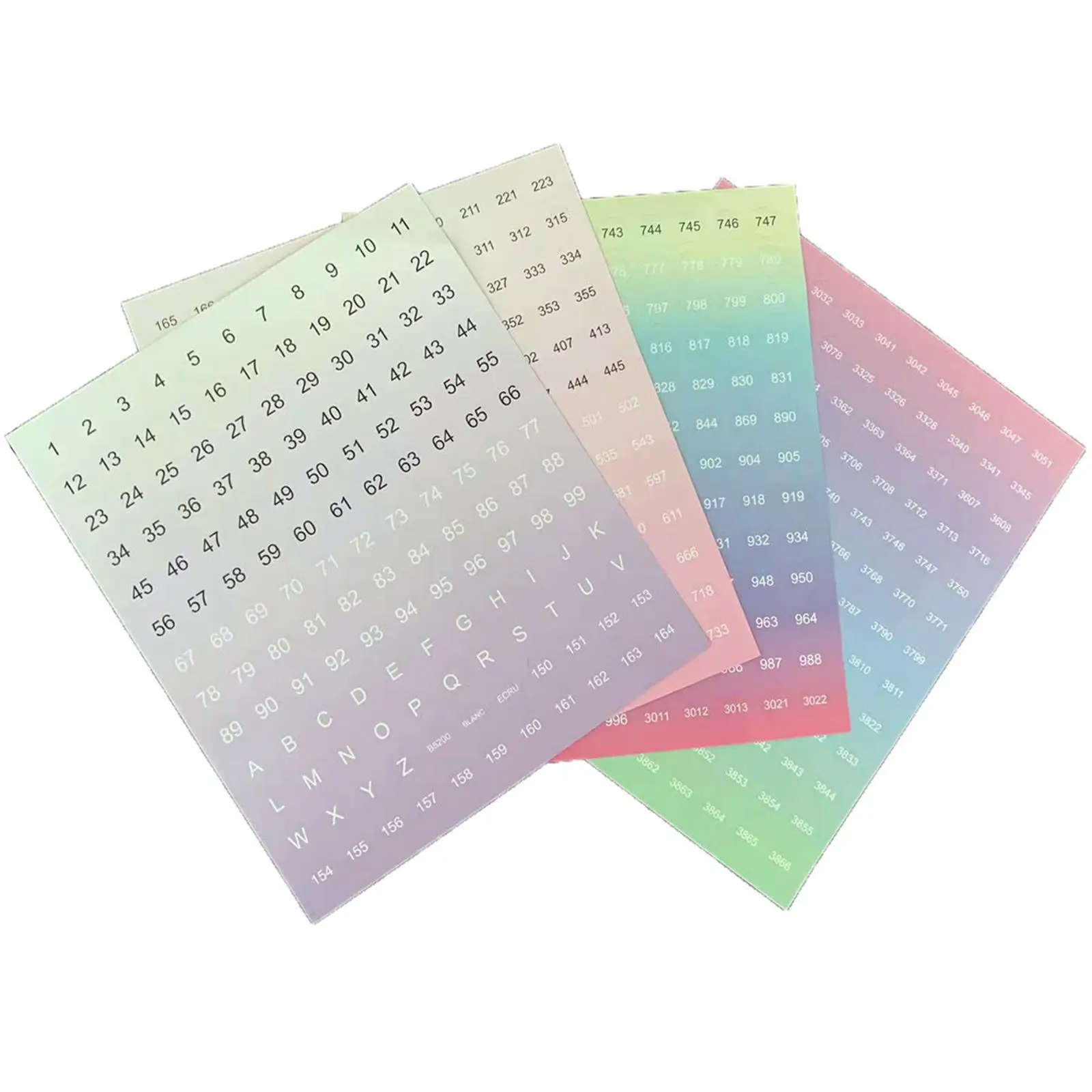 12 наклеек с бриллиантами и номерами DMC наклейки номером нити для вышивания