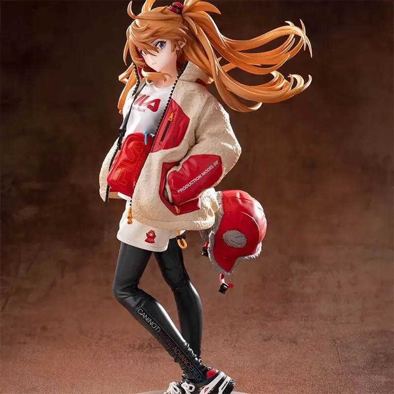 

25cm Anime NEON GENESIS EVANGELION Model Asuka Langley Soryu Figure EVA RADIO EVA Part2 Figurine PVC Collectible Doll Toys Gifts