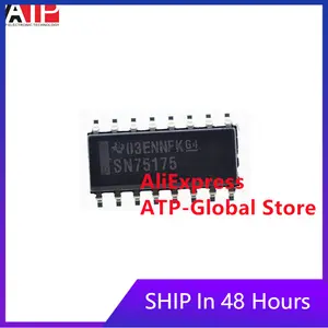 5PCS original spot SN75175DR RS-422/RS-485 interface IC Quadruple Diff Line Receiver integrated chip IC electronic components