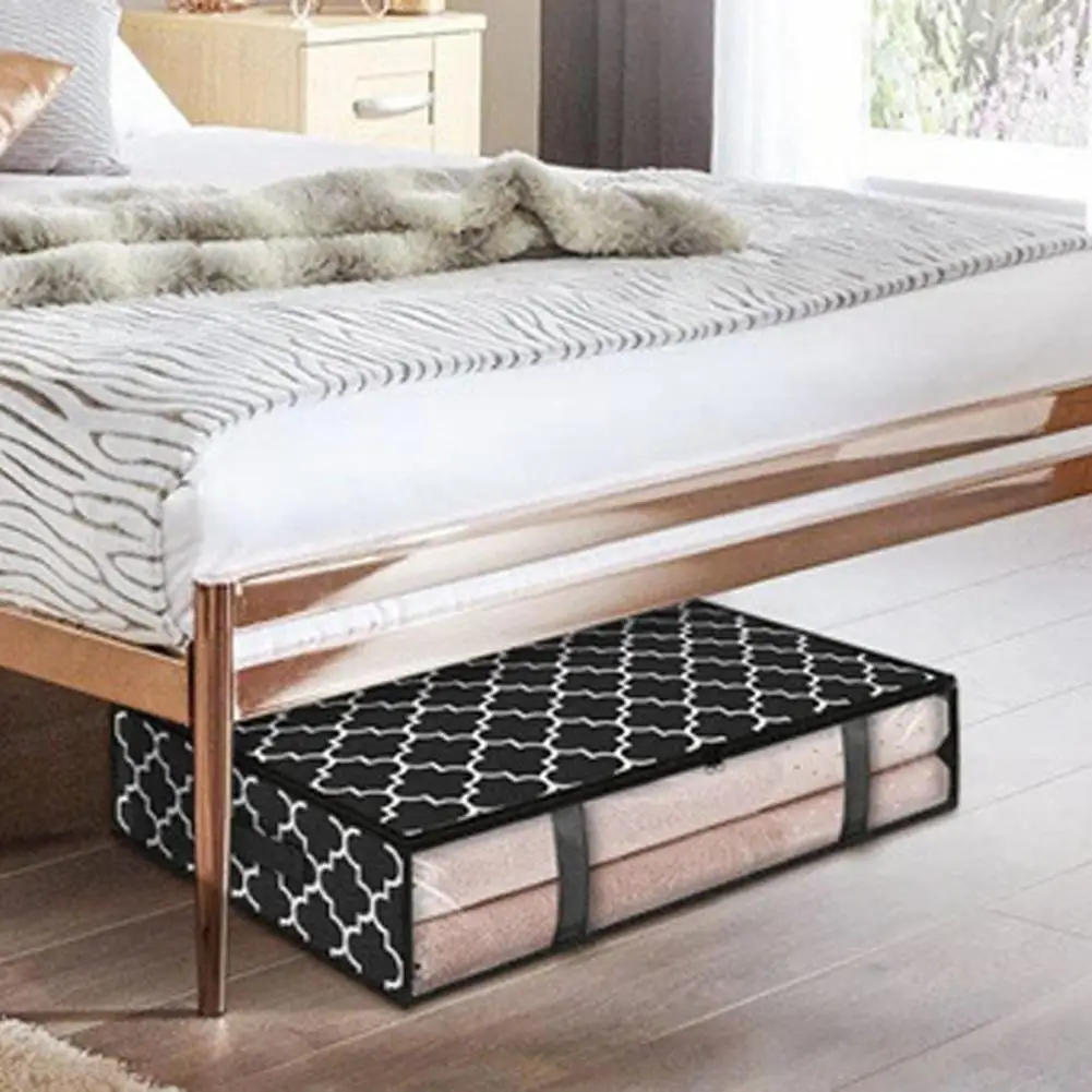 

Sealed Well 2 Colors Under Bed Clothes Storage Bin Closet Organizer
