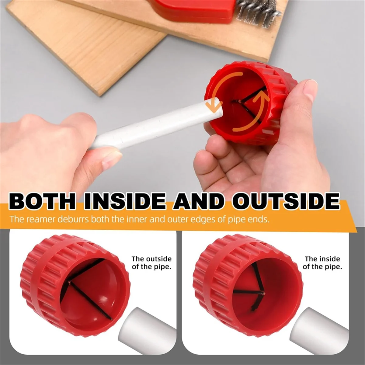 Набор медных труб 4 шт. для очистки и расширителя сантехники подготовки