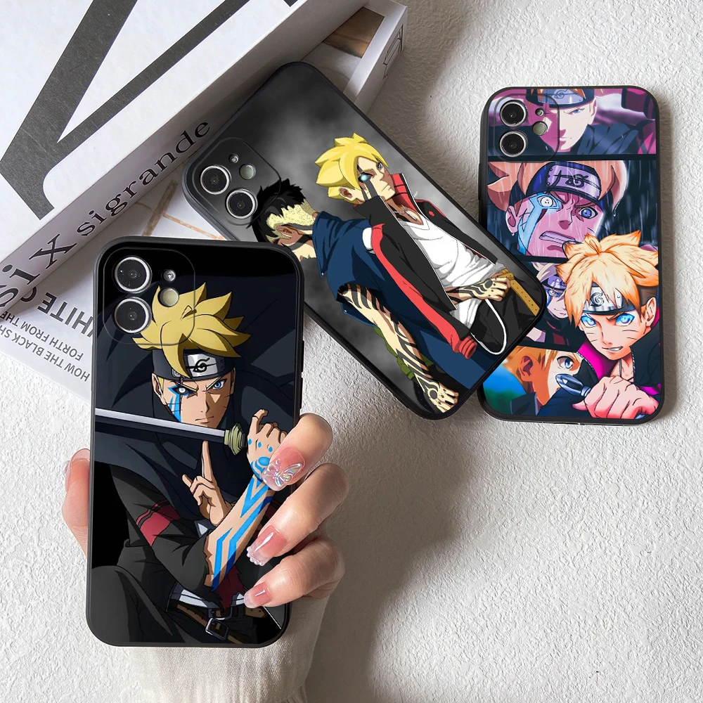 Чехол Boruto удзумаки Наруто для Apple iPhone 13 Mini 12 11 Pro MAX X XS XR 7 8 6 6S Plus SE20 защита объектива