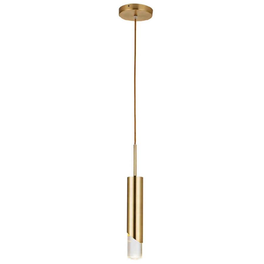 

LukLoy Modern LED Pendant Pipe Tube Light Pendant Lamp Hang Lights for Dining Table Island Living Room Bedroom Foyer Study Shop