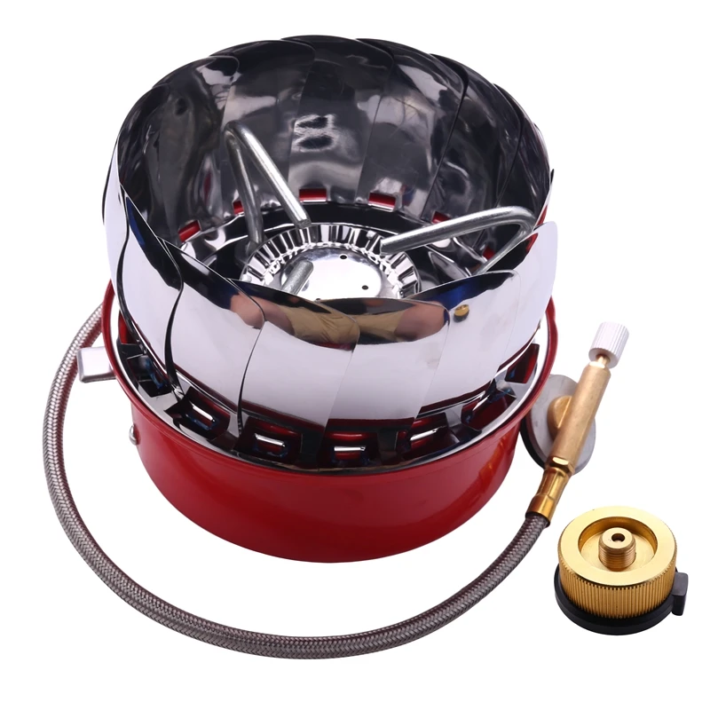 

4 Type Windproof Stove Cooker Cookware Gas Burners For Camping Picnic Cookout Bbq