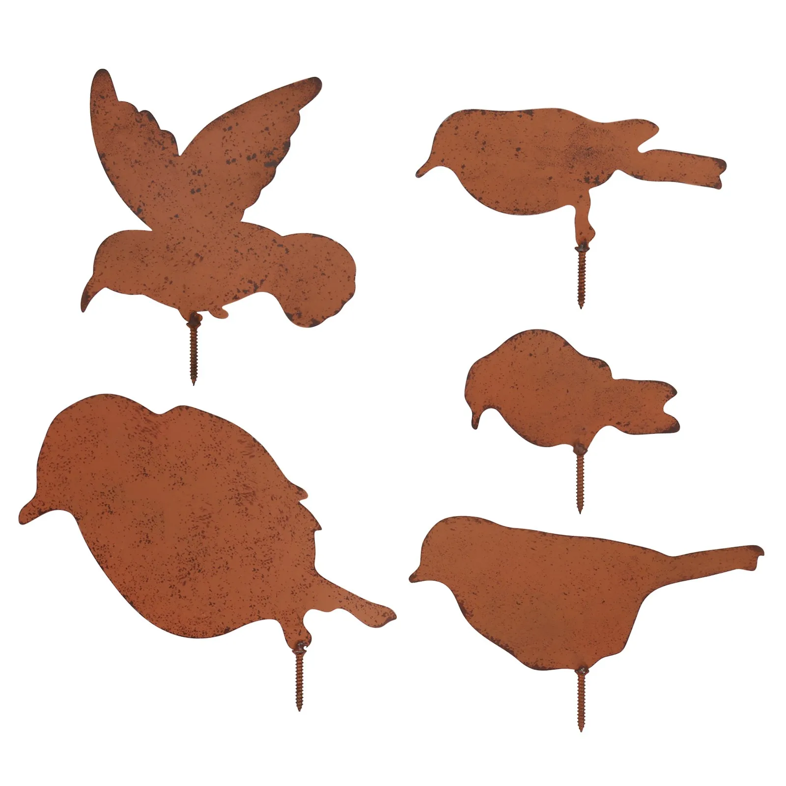 

Gnome Cards Blank Birds For Garden Decoratio Metal Decorative With Screws Patio Lawn & Garden