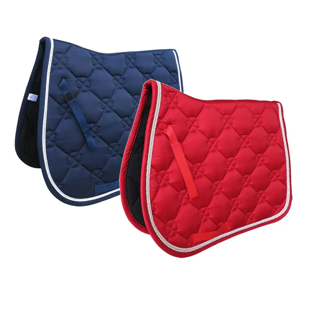 

Jumping Cushioning Cushioning English Horse Mantilla Pads 69x52cm