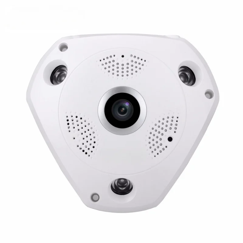 

ESCAM QP180 HD 960P 1.3MP 360 degree panoramic fisheye PTZ infrared camera VR camera support VR box and micro SD card