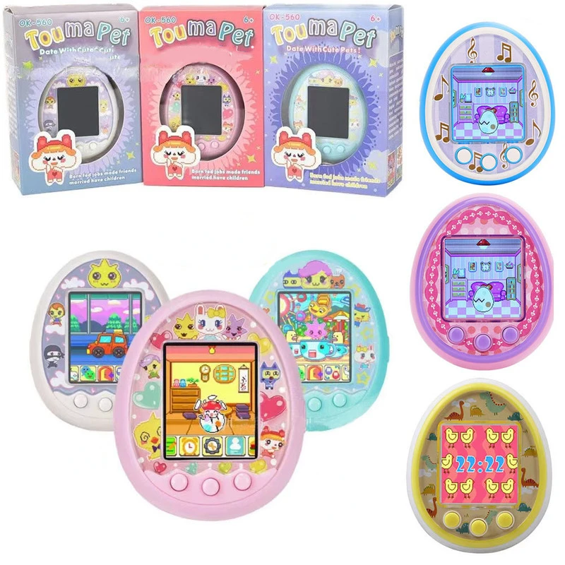 

Tamagotchis Забавные детские электронные игрушки для домашних животных Ностальгический питомец в одном виртуальном кибер-питомце Интерактивна...